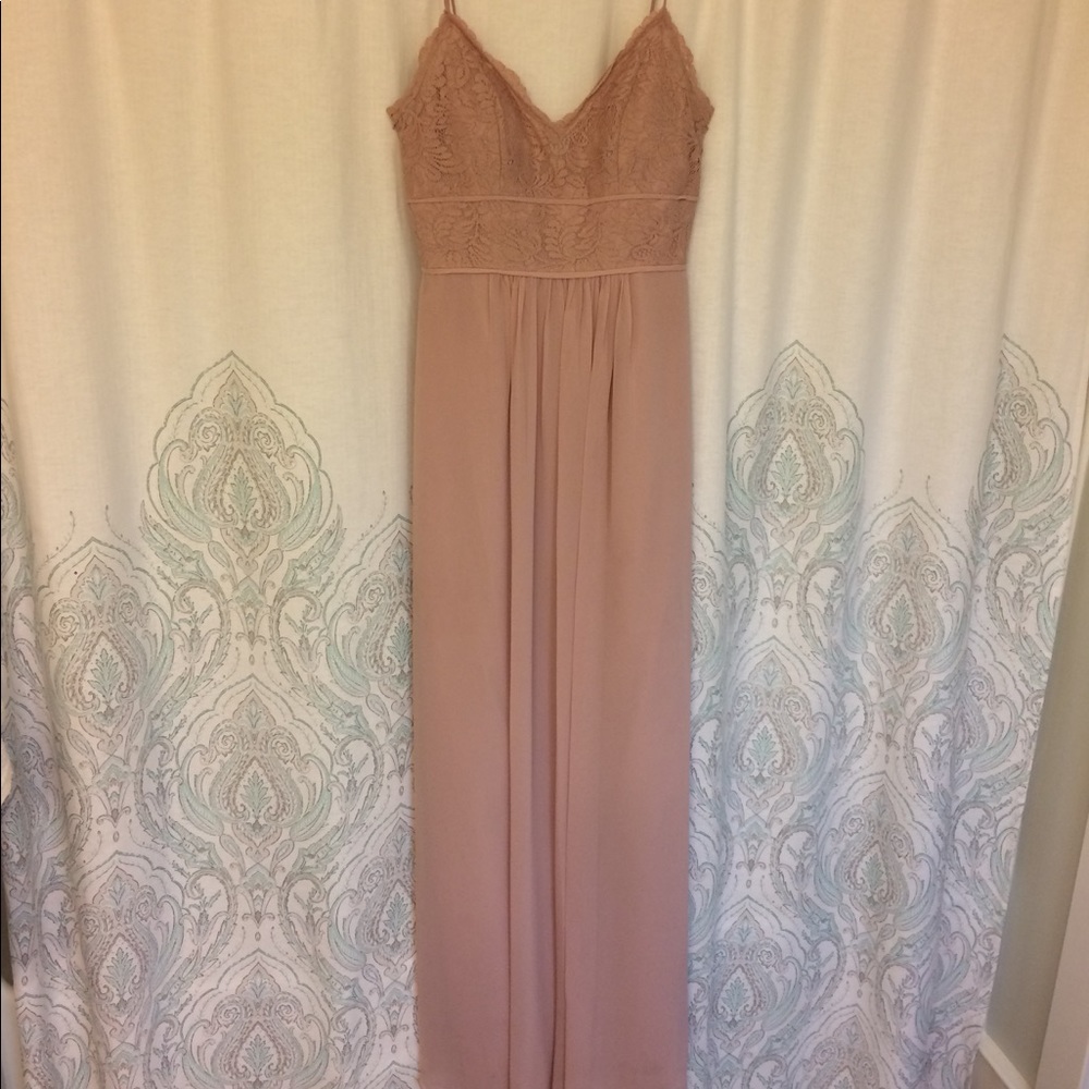 Blush wedding dress!